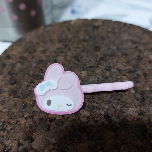 Super Cute Girl's My Melody Adorably Blinking Plastic Hair Clip - Picture 3 of 4
